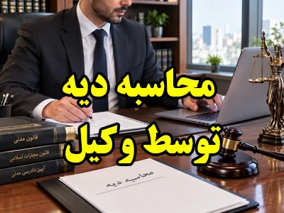 محاسبه دیه توسط وکیل